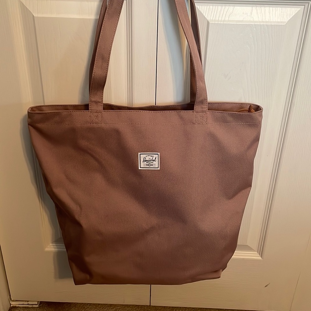 The Herschel Supply Co. Brand tote bag! Taupe pink and never used